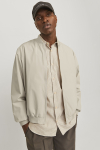 Jack & Jones Charge Oversize Bomber Jacket  Moonbeam