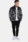 Only & Sons Bertil Puffer Jacke Black Print