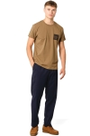 Clean Cut Copenhagen Jake Tee Dark Camel / Dark Camel