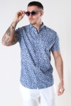 Jack & Jones JPRBLASUMMER BLACKPOOL Hemd S/S SN Faded Denim