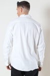 Solid Enea Allan Linen Hemd LS White