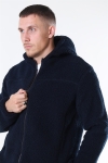 Solid Lon Hood Jacke Insignia Blue