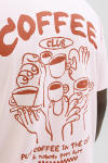 Jack & Jones Coffee Club Relaxed Fit Tee Parfait Pink