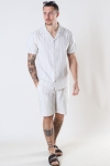 Kronstadt Cuba Linen Stripe 02 S/S Sand