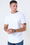 Jack & Jones Curved Tee White