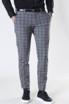 Only & Sons Mark Tap Check Pants GW 8098 Medium Grey Melange