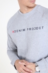 Denim Project Logo Crew Grey