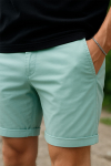 Jack & Jones Bowie Chino Shorts Iceberg Green