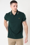 Fred Perry TWIN TIPPED FP Hemd M61 EVRGRN/SNW/DCARA