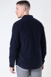 Kronstadt Johan Baby Corduroy half zip Hemd Navy