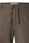 Selected Regular Brody Linen Shorts Chocolate Torte