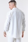 Kronstadt Johan Linen Stripe Hemd Off White
