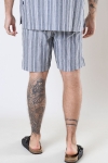 Kronstadt Stanley Linen Stripe 04 shorts Dutch Blue