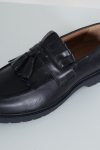 Selected Tim Leather Kiltie Loafer Black