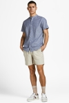 Jack & Jones SUMMER BAND Hemd S/S Faded Denim