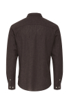 ONLY & SONS Caiden LS Linen Hemd Coffee Bean Peppercorn