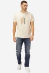 Clean Cut Copenhagen Kamden Tee S/S Ecru