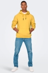 ONLY & SONS CERES HOODIE SWEAT Ochre