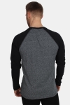 Superdry Real Osaka 6 L/S Raglan T-Hemd Black