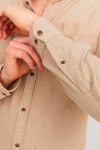 Jack & Jones Classic Melange Hemd L/S Oatmeal