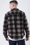 ONLY & SONS ONSTYN RLX 1PKT FLEECE CHECK LS Hemd Fallen Rock