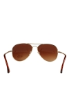 Fashion 1476 Pilot Sonnenbrille Gold/Brown