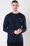 Kronstadt Timmi Organic/Recycled L/S t-Hemd Navy