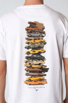 Fat Moose Car Collection T-Hemd White
