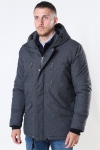 Jeff Anders Parka Jacke Charcoal Mix