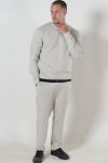 ONLY & SONS Luca Regular Fit Crew Neck Silver Lining