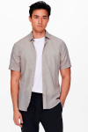 ONLY & SONS Caiden SS Linen Hemd Nirvana