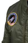 Alpha Industries  MA-1 VF NASA Bomber Jacke Sage Green