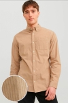 Jack & Jones Classic Cord Hemd L/S Crockery