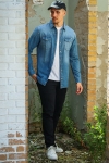 Jack & Jones SHERIDAN Hemd L/S Medium Blue Slim