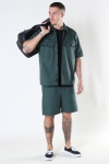 ONLY & SONS ONSNOAR COMPACT SS TC TWILL OVERSHIRT Jungle Green