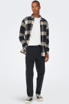 ONLY & SONS GUDMUND LS CHECK Hemd Dark Navy