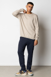 Clean Cut Copenhagen Claude crewneck knit Ecru Melange