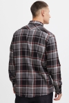 Solid Craig Hemd Gray Melange