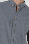 Kronstadt Johan Diego Cotton Hemd Grey Mix