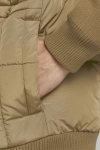 Jack & Jones JPRBLAROCCO QUILTED KNIT JKT SN Dark Coat Khaki