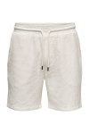 ONLY & SONS Bertil Waffle Shorts Cloud Dancer