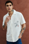 Solid Papio Hemd Off White