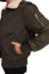 Urban Classics Pilot Bomber Jacke Olive