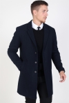 Jack & Jones Moulder Wollmantel Dark Navy