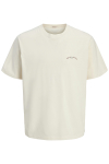 Jack & Jones Hydra Cutout Tee Antique White