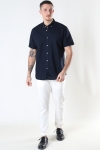 Clean Cut Copenhagen Cotton / Linnen Hemd S/S Navy