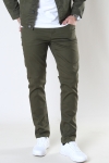 ONLY & SONS LOOM SLIM TWILL Olive Night