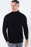 Only & Sons Mikkel 12 Soft High Neck Stricken Noos Black