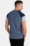 Superdry O L Eng'D Sleeve Baseball T-Hemd SS Pacific Blue Heather