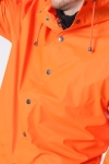 Rains Long RegnJacke Fire Orange